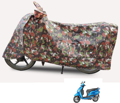 Euro Care Two Wheeler Cover for Hero(Maestro, Brown)