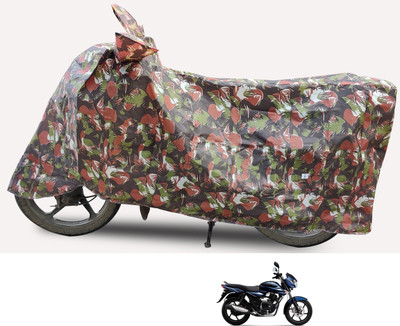 Euro Care Two Wheeler Cover for Bajaj(Discover 135, Brown)