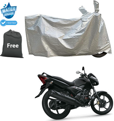 CODOKI Waterproof Two Wheeler Cover for Honda(CB Unicorn, Silver)