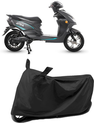 KEDIT Two Wheeler Cover for Hero(Electric Atria, Black)