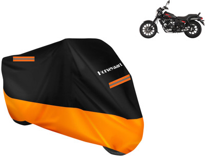 Horseyaart Waterproof Two Wheeler Cover for Bajaj(Avenger 220 Street, Orange)