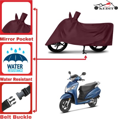 AASHTIK MART Two Wheeler Cover for Honda(Activa 6G, Maroon)