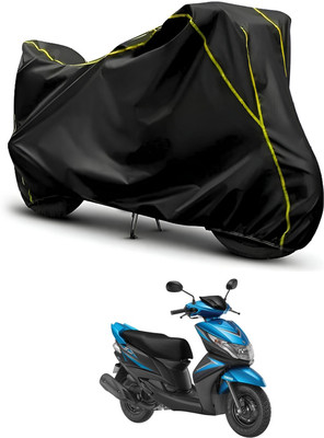 CODOKI Waterproof Two Wheeler Cover for Yamaha(Ray Z, Black, Black)
