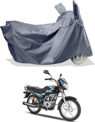 Amexride Two Wheeler Cover for Bajaj(CT110, Grey)