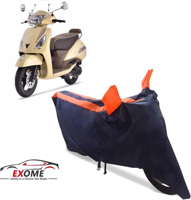 EXOME Two Wheeler Cover for TVS(Jupiter, Orange)