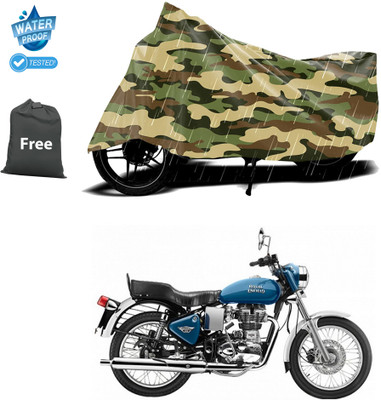 CODOKI Waterproof Two Wheeler Cover for Royal Enfield(Electra, Yellow)
