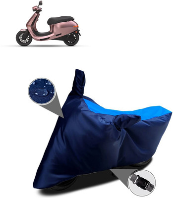 PAGORA Waterproof Two Wheeler Cover for Ola(Blue)