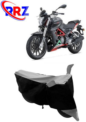 RRZ Waterproof Two Wheeler Cover for Benelli(TNT 25, Black, Grey)