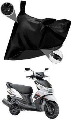 DeepShakshi AUTOMOTIVE Waterproof Two Wheeler Cover for Yamaha(Ray Z BS6, Black)