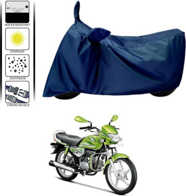 HWSXQAE Waterproof Two Wheeler Cover for Hero(Blue)