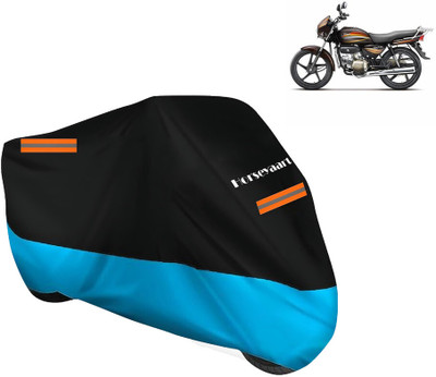 Horseyaart Waterproof Two Wheeler Cover for Hero(Splendor PRO, Blue)
