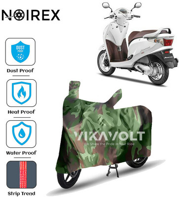 NOIREX Waterproof Two Wheeler Cover for Honda(Aviator, Green)