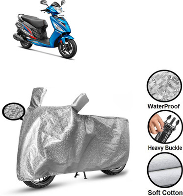 CODOKI Waterproof Two Wheeler Cover for Hero(Maestro Electric, Silver)