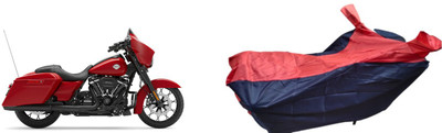 malti Two Wheeler Cover for Harley Davidson(Street Glide Special, Red, Blue)
