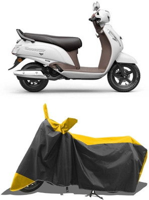 Wegather Waterproof Two Wheeler Cover for Suzuki(Access 125, Yellow)