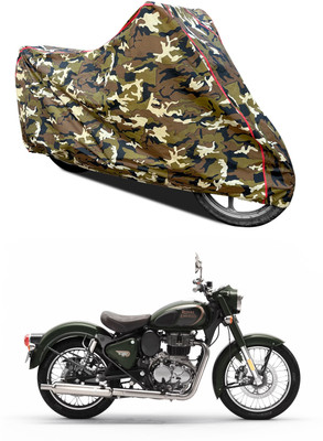 PAGORA Waterproof Two Wheeler Cover for Royal Enfield(Standard 350, Yellow)