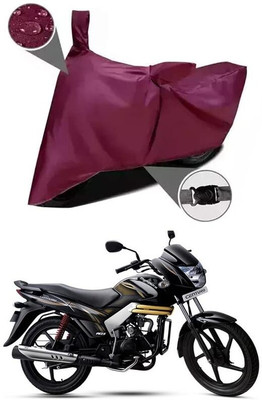 KEDIT Two Wheeler Cover for Mahindra(Centuro, Maroon)