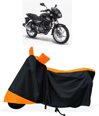 Tricway Two Wheeler Cover for Bajaj(Pulsar 180 BS6, Orange)