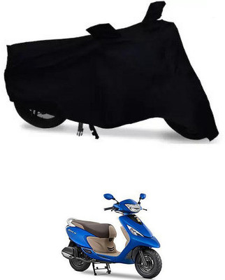 THE REAL ARV Waterproof Two Wheeler Cover for TVS(Zest, Black)