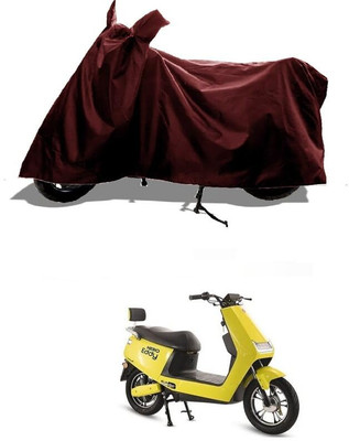KEDIT Two Wheeler Cover for Hero(Maestro Electric, Maroon)