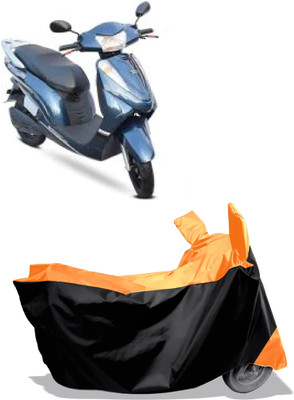 Amexride Two Wheeler Cover for Avon(E Scoot, Multicolor)