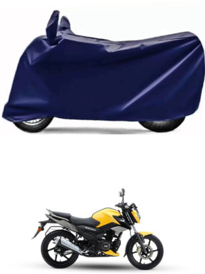 RAQTRO Two Wheeler Cover for TVS(Raider, Blue)