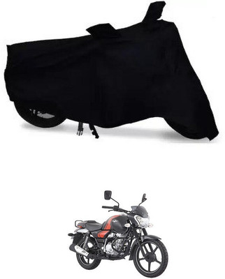 DeepShakshi AUTOMOTIVE Waterproof Two Wheeler Cover for Bajaj(V12, Black)
