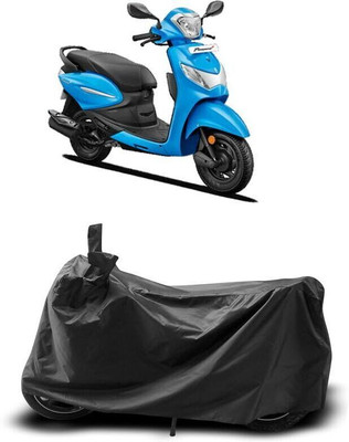 DeepShakshi AUTOMOTIVE Two Wheeler Cover for Hero(Pleasure+ 110, Black)