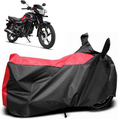 MWBB Waterproof Two Wheeler Cover for Honda(Red, Black)