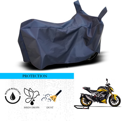 SnehaSales Waterproof Two Wheeler Cover for TVS(Apache RTR 310, Blue)