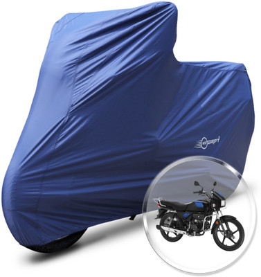 Neodrift Two Wheeler Cover for Hero(Splendor Pro, Blue)