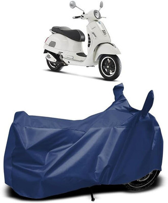 KEDIT Two Wheeler Cover for Vespa(GTS Super 125, Blue)