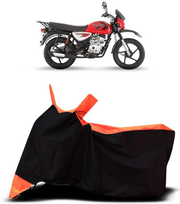 VESMEI Two Wheeler Cover for Bajaj(Boxer, Orange)