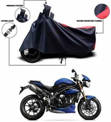 DeepShakshi AUTOMOTIVE Waterproof Two Wheeler Cover for Triumph(Red)