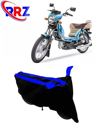 RRZ Waterproof Two Wheeler Cover for TVS(XL 1200, Black, Blue)