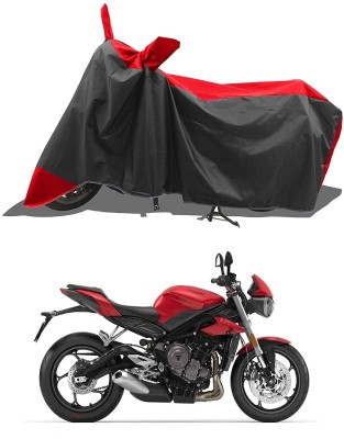 AASHTIK MART Two Wheeler Cover for Triumph(Street Triple RS BS6, Red)