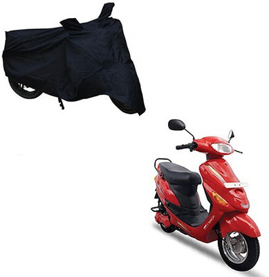 Mdstar Waterproof Two Wheeler Cover for Hero(E Sprint, Black)