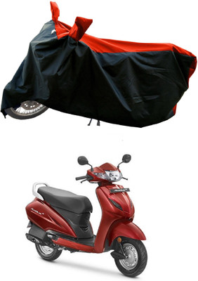 DeepShakshi AUTOMOTIVE Waterproof Two Wheeler Cover for Honda(Activa 4G, Red)