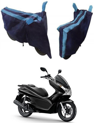 Mdstar Waterproof Two Wheeler Cover for Honda(PCX 125, Blue)