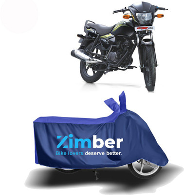 THE REAL ARV Two Wheeler Cover for TVS(Star City, Blue, Blue)