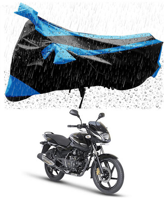 Furious3D Two Wheeler Cover for Bajaj(Pulsar 150, Blue, Black)