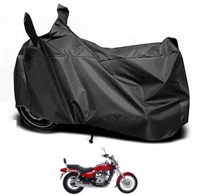 Auto Hub Waterproof Two Wheeler Cover for Bajaj(Avenger 220 DTS-i, Black)