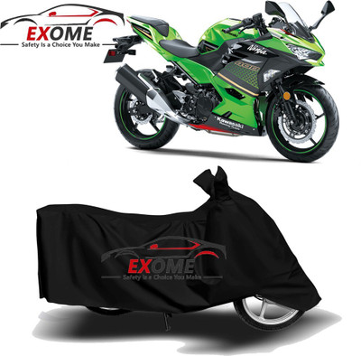 SMDP Waterproof Two Wheeler Cover for Kawasaki(Ninja 400, Blue)