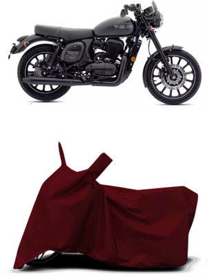 VESMEI Two Wheeler Cover for JAWA(42 BS6, Red)