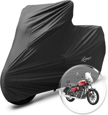 Neodrift Two Wheeler Cover for Royal Enfield(Meteor 350, Black)