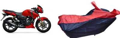 malti Two Wheeler Cover for TVS(Apache RTR 160, Red, Blue)