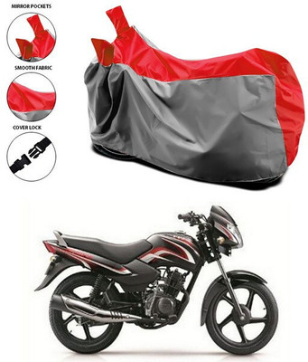 SEBONGO Waterproof Two Wheeler Cover for TVS(Sport, Red)