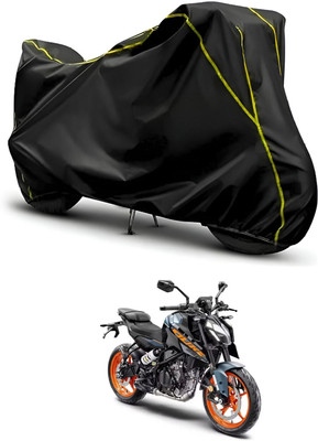 CODOKI Waterproof Two Wheeler Cover for KTM(250 Duke, Black, Black)