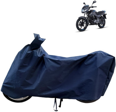 Horseyaart Waterproof Two Wheeler Cover for Bajaj(Pulsar 125 Neon BS6, Blue)
