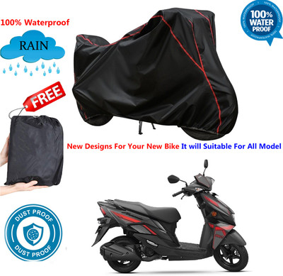 AUTOCAD Waterproof Two Wheeler Cover for Suzuki(Avenis 125, Black)